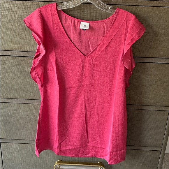 CAbi Tops - Cabi NWT Rose Top with Ruffle Sleeve